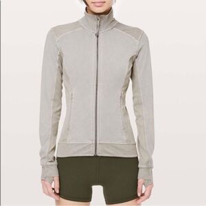 Lululemon Athletica Cut Class Gray Zip-Up Jacket